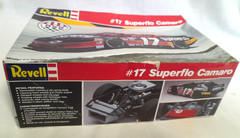 Revell ASA #17 Superflo Camaro Sealed Model Race Car Kit INCOMPLETE for parts