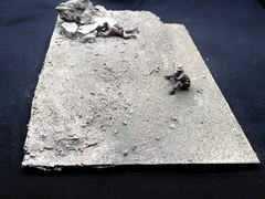 1/35 Scale Military Diorama Base Terrain Display Model Soldiers Figures Diecast