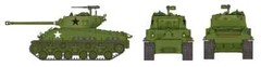 1/35 Tamiya US M4A3E8 Sherman Easy Eight #35346 Model Kit