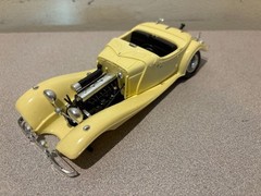 Vintage Jo-Han 1/25 1934 Mercedes-Benz 500K Special Sports Roadster Kit GC-234