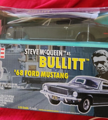 Revell 1968 Ford Mustang Steve McQueen Bullitt 1:25 Scale Model Car Kit