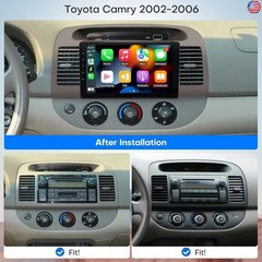 Radio for Toyota Camry Car Stereo 2002 2003 2004 2005 2006 9 inch Touch Screen