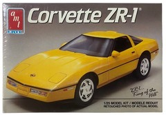 AMT/Ertl Corvette ZR-1 1989 1:25 Model Car Kit NEW SEALED #6277 Chevy Chevrolet