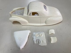 Vics Resins 41 Lincoln Zephyr 1/25 resin body