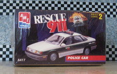 Ford Taurus Police Car Rescue 911 AMT/Ertl Kit 6417 Factory Sealed 1:25 scale