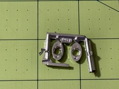 Monogram PC88 32 Ford The Big Deuce Parts Kitbash Chrome Part #156