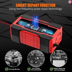 YONHAN Battery Charger 10-Amp 12V and 24V Fully-Automatic Smart Car Battery