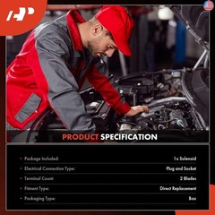 A-Premium Engine Variable Valve Timing (VVT) Solenoid Compatible with Nissan