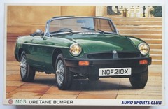 AOSHIMA 1/24 MG-B Uretane Bumper #01398 scale model kit