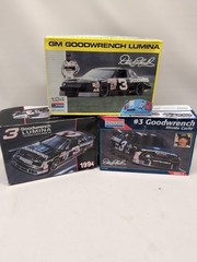 Lot(3) Monogram Dale Earnhardt Goodwrench #3 NASCAR Kits New Open Boxes