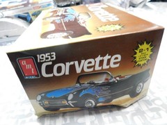 1953 Corvette 1/25 scale AMT / Ertl kit # 6519