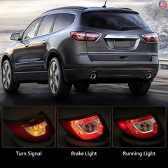 FIONE Tail lights assembly for Chevy Traverse 2013 2014 2015 2016 2017 Outer