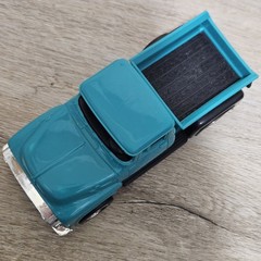 Vintage Strombecker 1956 Ford Stepside Pickup Truck Teal USA Made