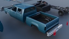 1/25 3d printed Dodge W200 Crew Cab 1979 by Andrey Bezrodny