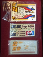 1/24 – 1/25 Vintage 1990’s Nascar Model Decals – #2 – Sold Individually