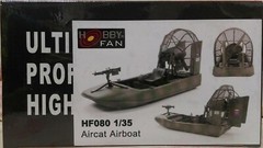 Hobby Fan 1/35 U.S Aircat Airboat Resin Vietnam War Hurricane Aircat