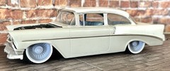 Resin 22 In. “The Caddy” Restomod Wheels, W/ One Inch Whitewalls,1/24 1/25 Scale