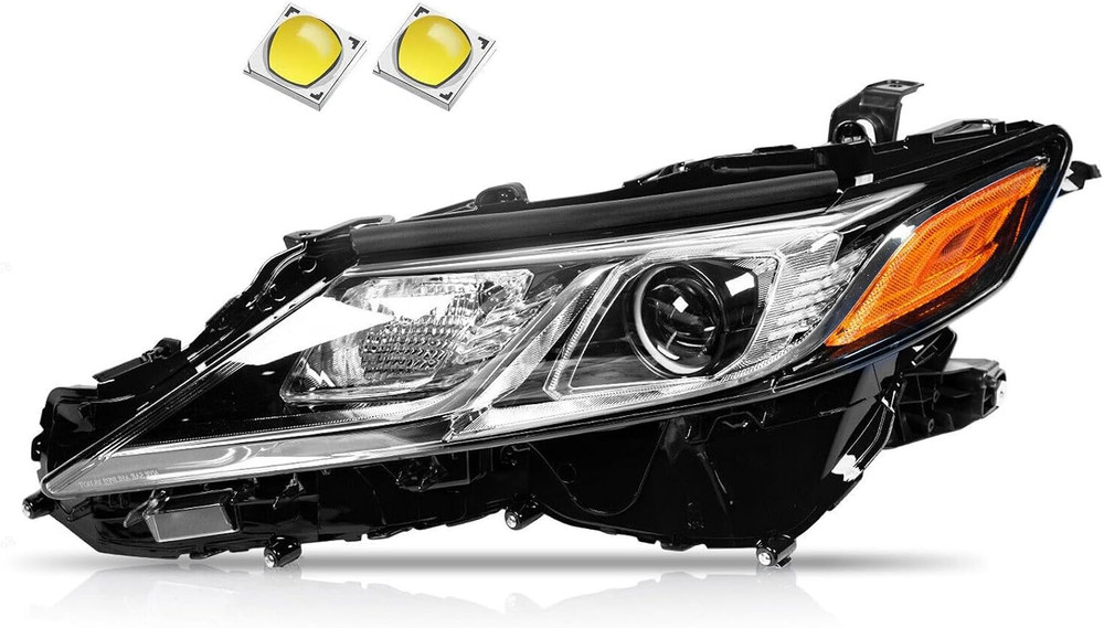 2018-2022 Camry L LE SE Headlights,Led Projector Headlight Assembly Compatible w