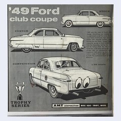 49 Ford Club Coupe AMT – Trophy Series Stock Customized Model Instructions