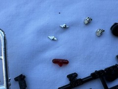 1963 Revell Model Kit 1957 Chevy Chevrolet 1/25 Bel Air Box & Parts Only No Body