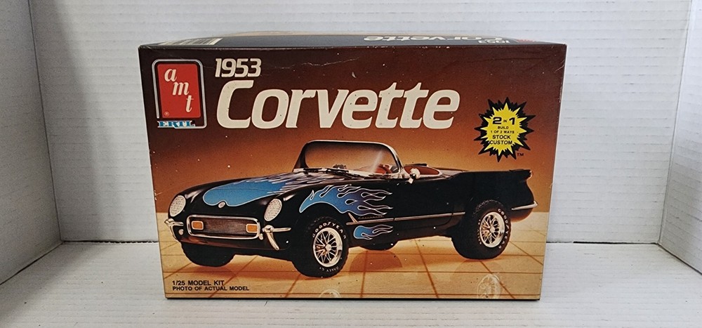 Partially Built AMT 53′ Chevy Corvette