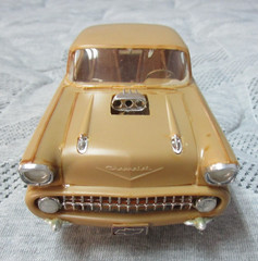 Vintage AMT 1957 Chevy Bel Air Hardtop – BUILT MODEL – CUSTOMIZED ?