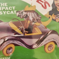 NEW Sealed MPC 1/32 Wacky Races Compact Pussycat Model w/ Penolope Pitstop