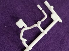 1991 Chevy S-10 Lowrider RADIATOR HOSES from Revell 1:25 Model Kit 91 Chevrolet