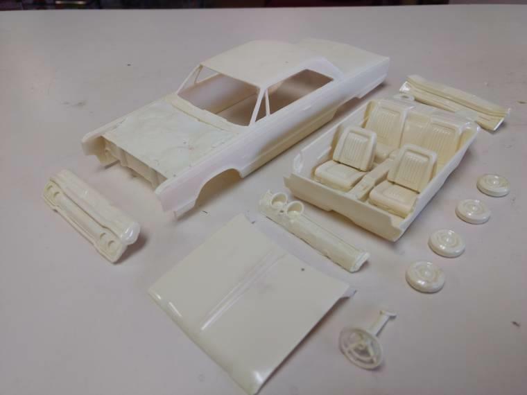 Vics Resins 65 Dodge Monaco resin body