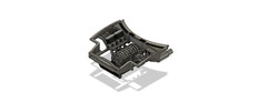 1/24 4 Rotor High Rise Intake and RX7 FD Engine Bay Transkit