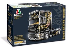 Italeri 3883 1/24 Scale Show Truck Model Kit Scania R730 V8 Imperial 4×2