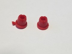 RC Cola & Beer Wagon EXHAUST CAPS for Monogram Revell 1:24 Model Kit