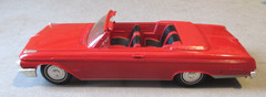 1962 FORD GALAXIE SUNLINER CONVERTIBLE DEALER FACTORY PROMO MODEL CAR-ORG BOX 8″