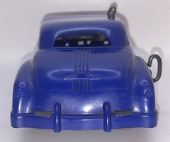 1950 Pontiac Chieftain Wind-Up BO Headlights MARX 1/20 Blue VF-XLNT