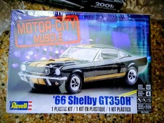 Rare Revell ’66 Shelby GT350H Hertz Mustang Model Car kit #85-2482 NIB