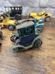 Vintage Model Car Lot Parts Pieces Gowland Revell Hubley Pyro Old Timers