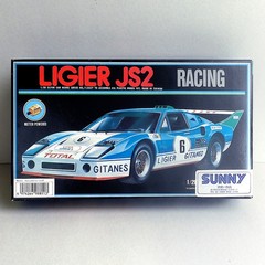 RARE BLUETANK LIGIER JS2 RACING Motor Powered 1/28 TK-8811 Series No. 11