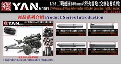 1/35 German 150mm Nevelwerfer 41Rocket Launcher Photo-etched Detail-up Model Kit