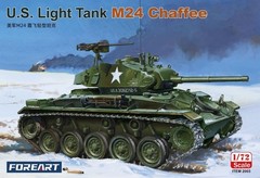 ForeArt 1/72 US Army M24 Chaffee Light Tank Kit Photo-Etch Turned Barrel