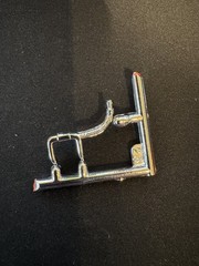 Revell 7364 Mustang Mach III Parts Kit Bash Chrome Upper Radiator Hose #23