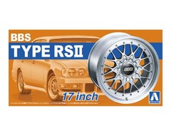 Aoshima 1/24 BBS RSII 17inch Model Wheel Set