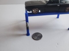 4 Post Lift For 1/32 Scale Garage Mini Display RC Double Stack Car Storage
