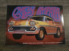 2015 AMT 1958 Chevy Impala Car #931/12 1:24 Scale Unused Open Box