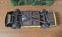 1980’S MONTE CARLO OLD RUSTY RETIRED STOCK CAR SITTIN IN FIELD DIORAMA SCENE !!
