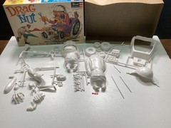 1963 Revell “Ed Roth” Drag Nut Model Kit-Open Box