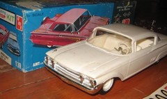 AMT 1960 Mercury Parklane HT Kit Stock Built Survivor Unpainted in Box 60