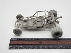 Two-seater Old School Dune Buggy Fully Detailed 1/25 Scale Model Kit