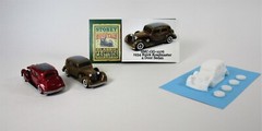 New SMC-GG-1076 1934 Buick Roadmaster Sedan 4 Door HO-1/87 Scale White Resin Kit
