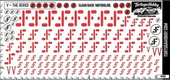 V the Series Waterslide Decals – Get Creative! Models, Derby Cars or More