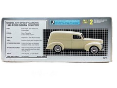 1940 FORD SEDAN DELIVERY – AMT ERTL Model Car Kit 1/25 Scale – Partially Built